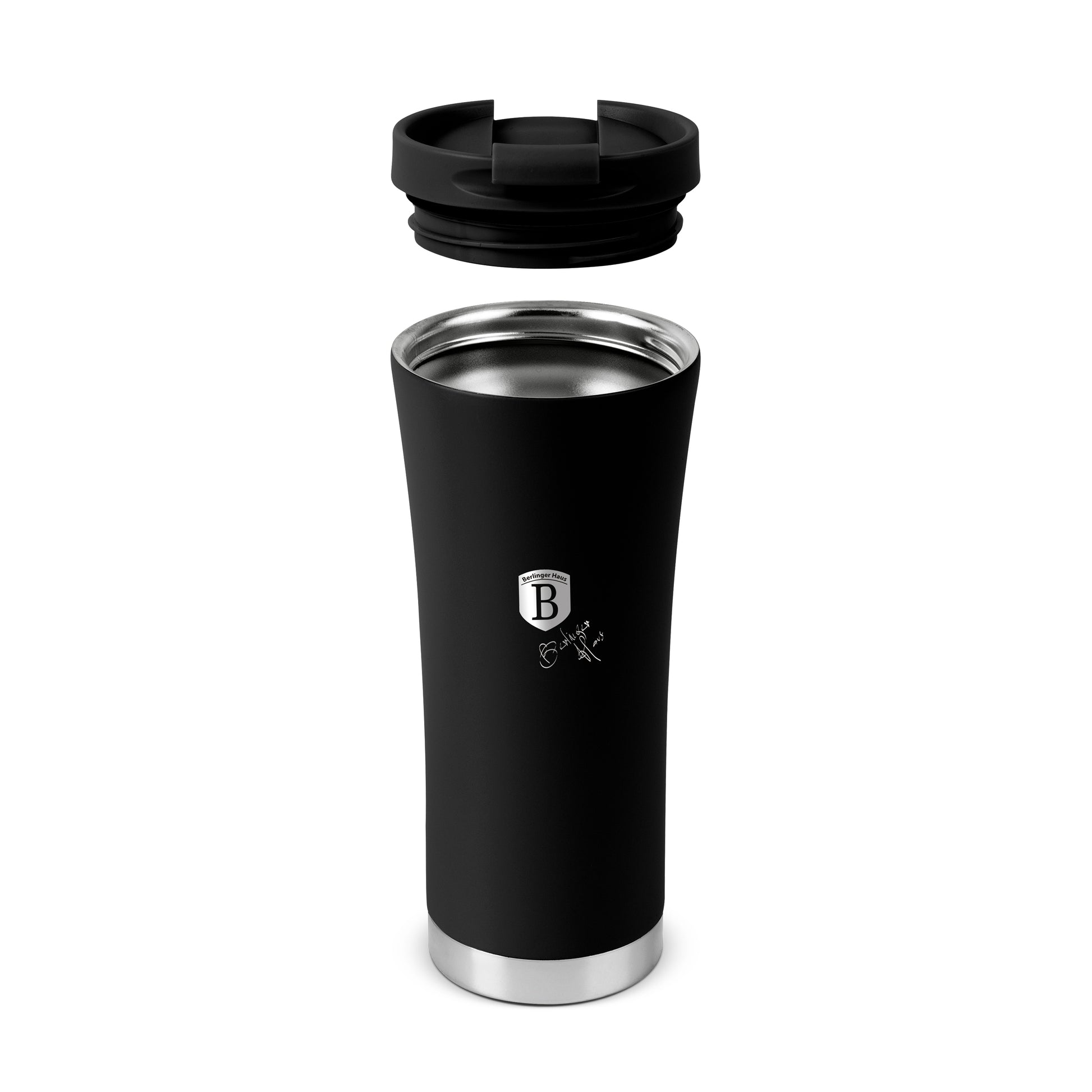 Berlinger Haus 500ml Travel Coffee Mug - Matt Black