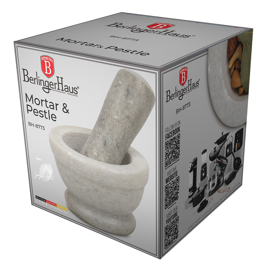 Berlinger Haus Table Top Pestle and Mortar - Granite