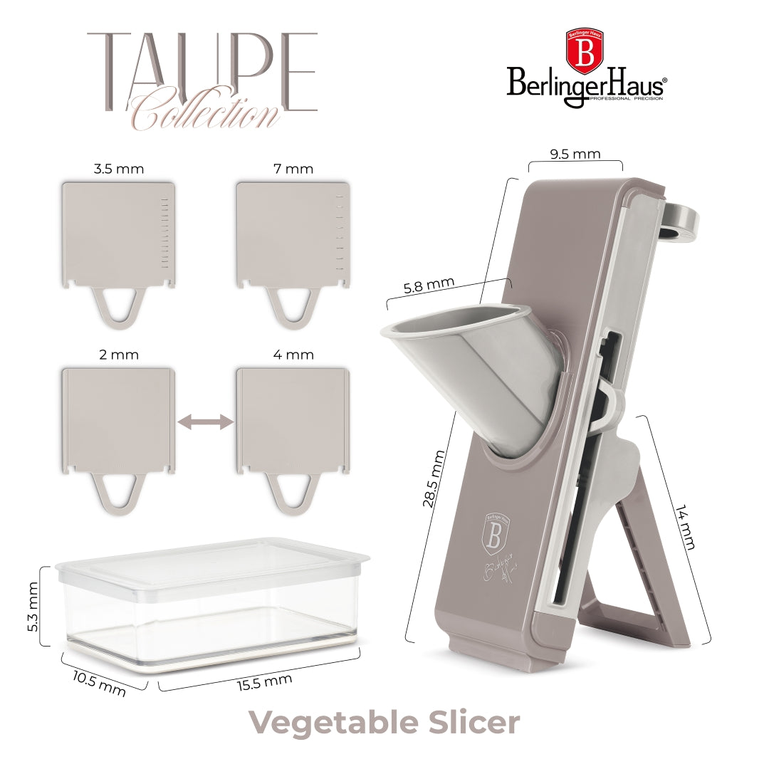 Berlinger Haus Vegetable Slicer - Taupe