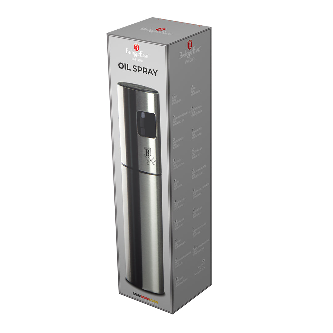 Berlinger Haus 100ml Stainless Steel Oil Spray Dispenser