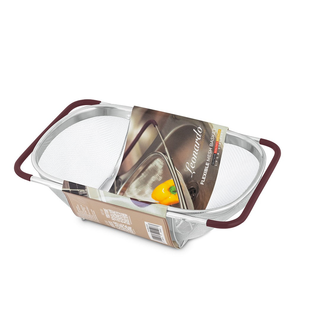 Berlinger Haus Flexible Mesh Basket with Adjustable Handles - Leonardo