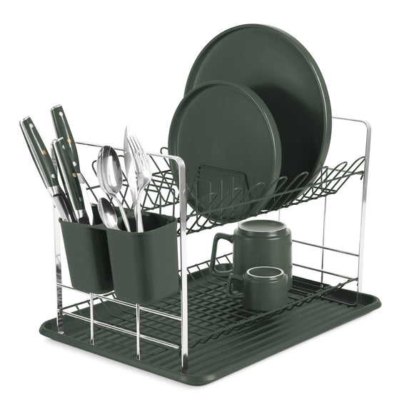 Berlinger Haus Dish Rack – Matt Green