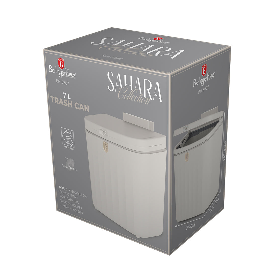 Berlinger Haus 7L Hanging Bin – Sahara