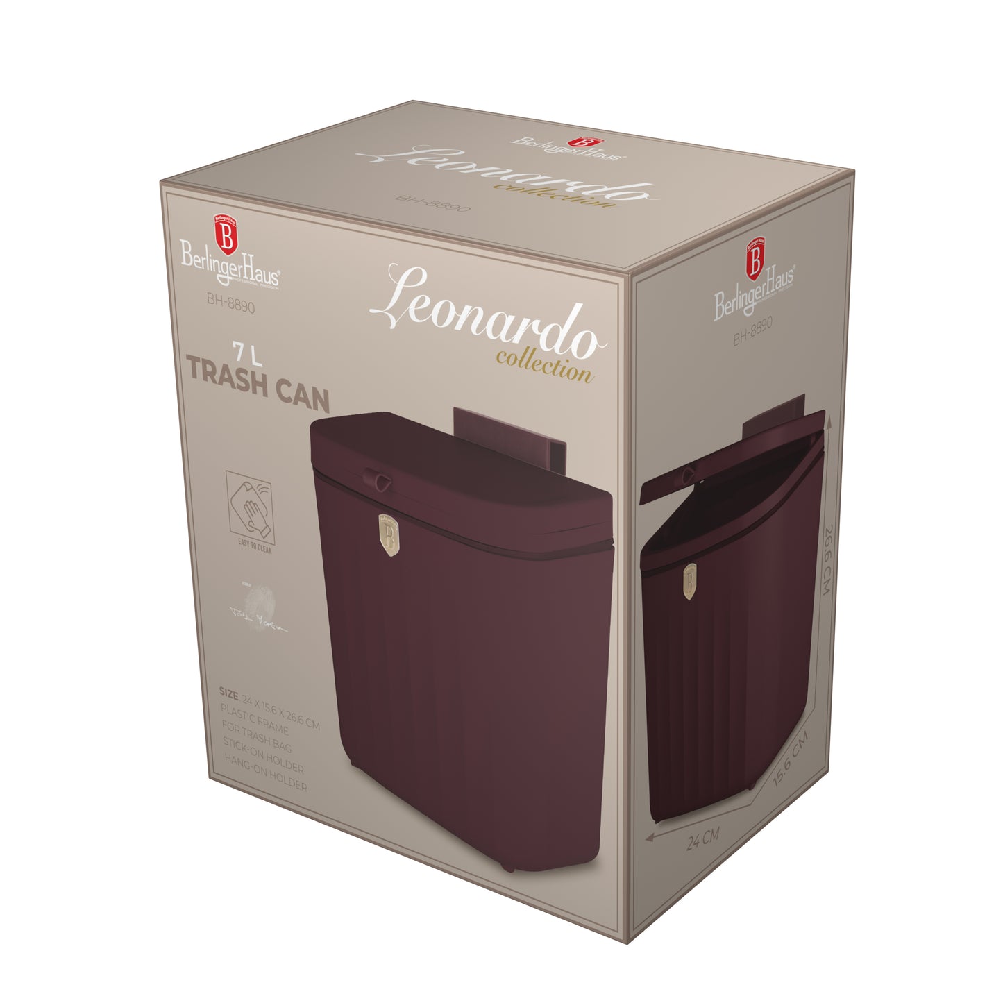 Berlinger Haus 7L Hanging Bin – Leonardo