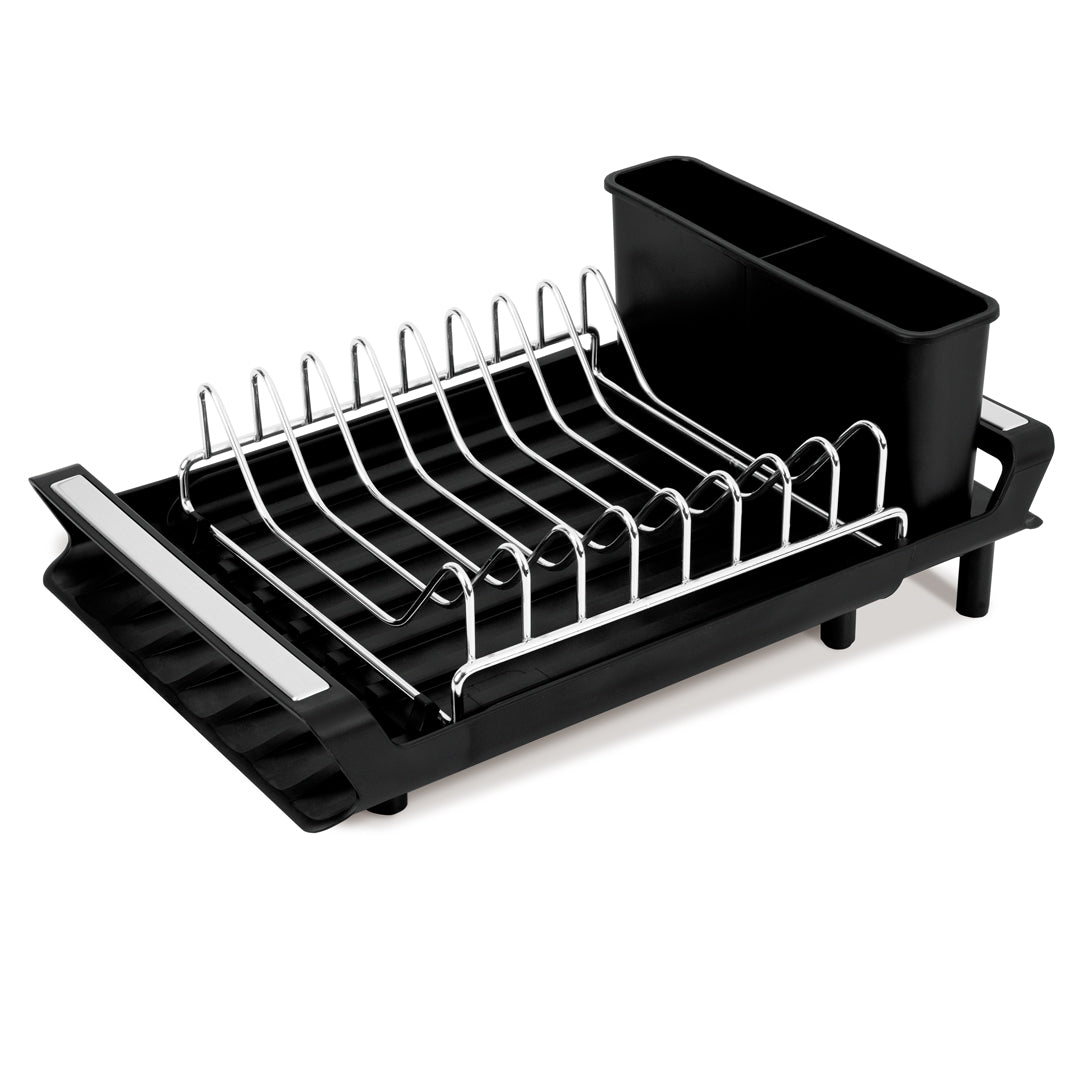 Berlinger Haus Adjustable Dish Rack – Black Rose