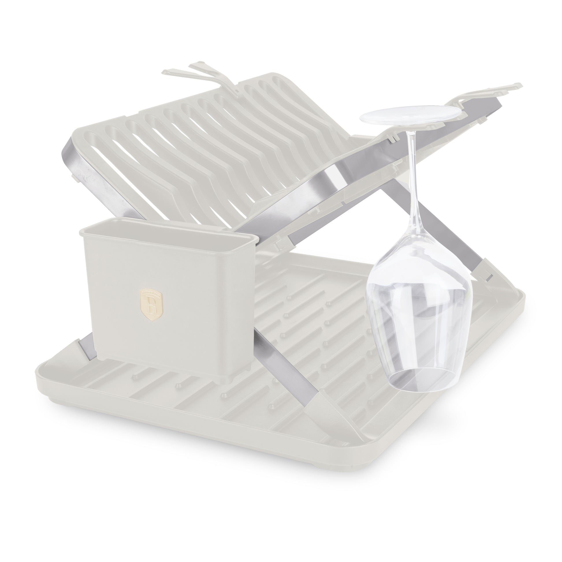 Berlinger Haus 48cm Adjustable Dish Rack – Sahara