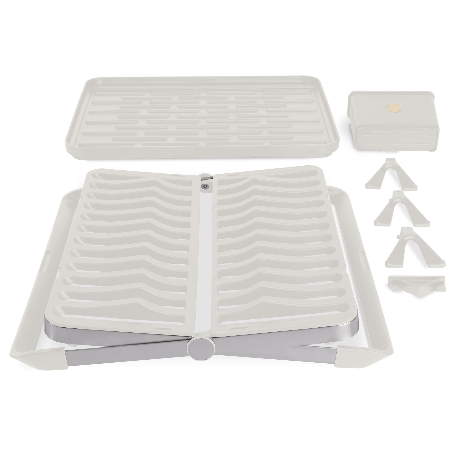 Berlinger Haus 48cm Adjustable Dish Rack – Sahara