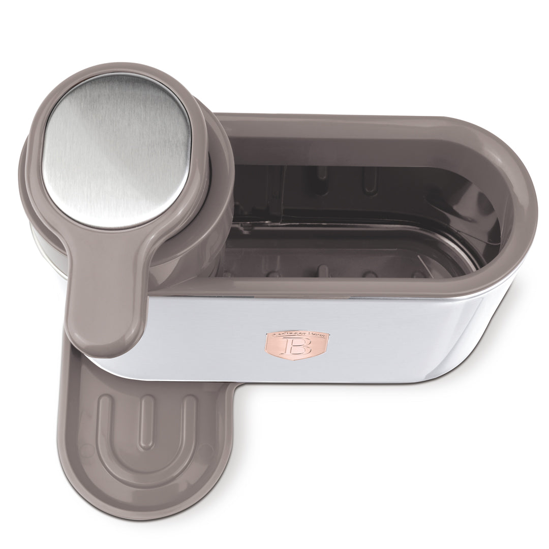 Berlinger Haus Soap Dispenser with Sponge Holder – Taupe