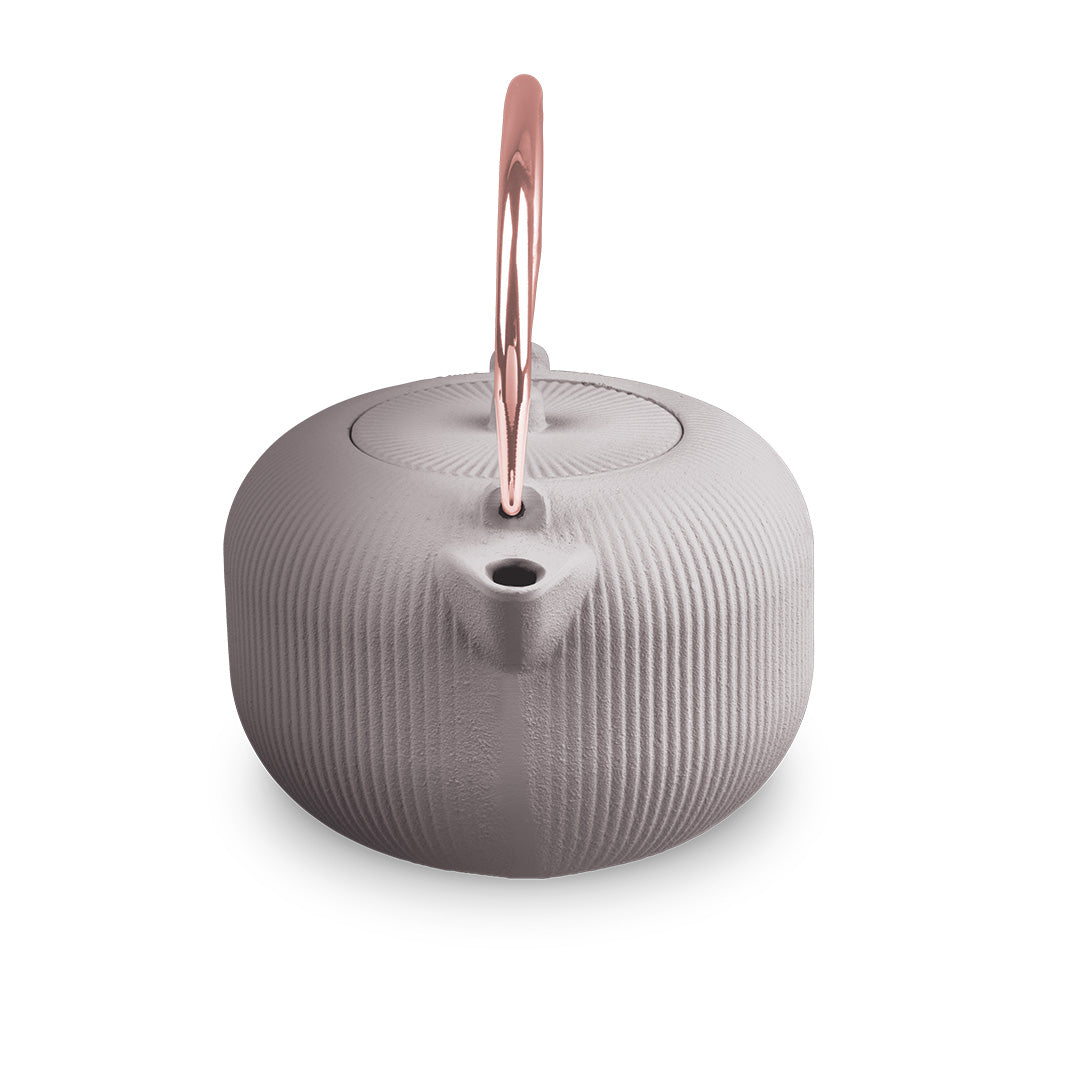 Berlinger Haus 1L Cast Iron Tea Pot Kettle – Taupe