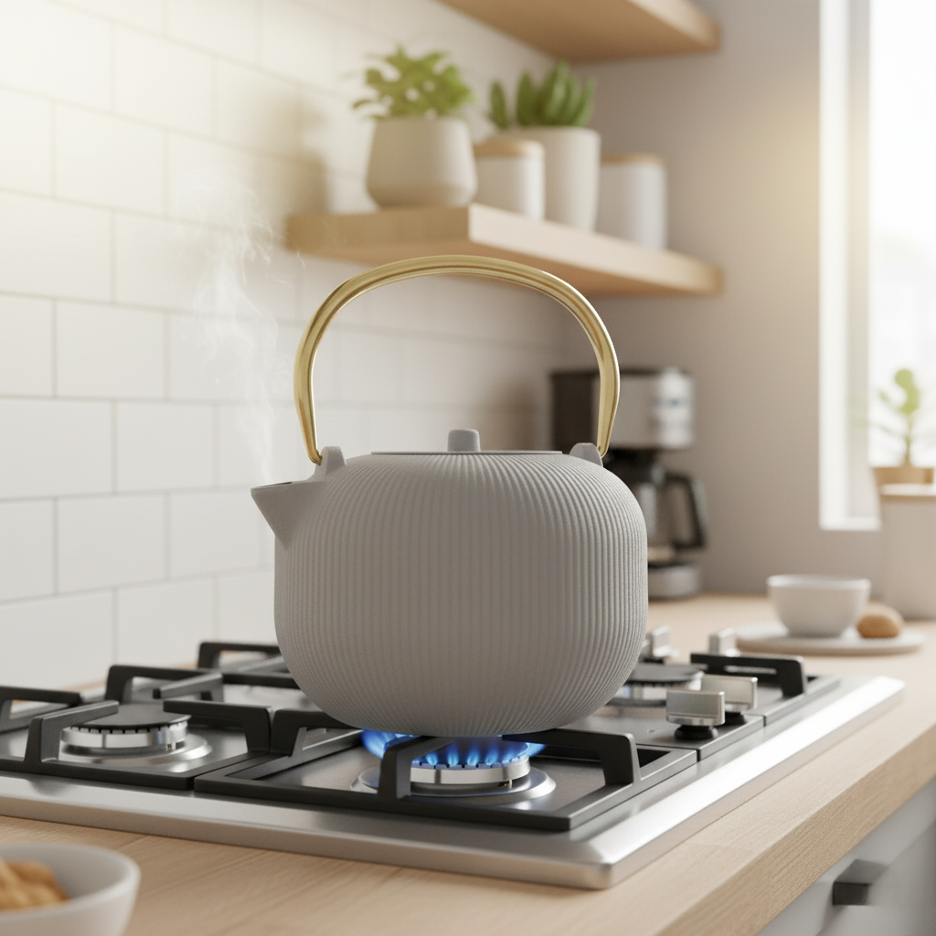 Berlinger Haus 1L Cast Iron Tea Pot Kettle – Sahara