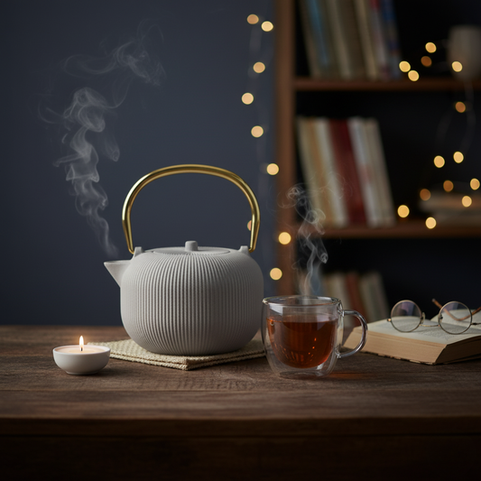 Berlinger Haus 1L Cast Iron Tea Pot Kettle – Sahara