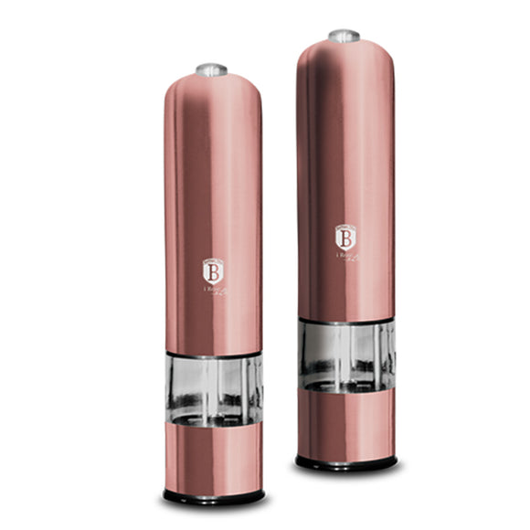 Berlinger Haus 2-Piece Electric Pepper and Salt Mill Set - i-ROSE