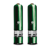 Berlinger Haus 2-Piece Electric Pepper and Salt Mill Set - Emerald