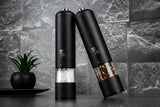 Berlinger Haus 2-Piece Electric Pepper and Salt Mill Set - Black Rose