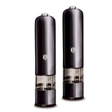 Berlinger Haus 2-Piece Electric Pepper and Salt Mill Set - Carbon Pro