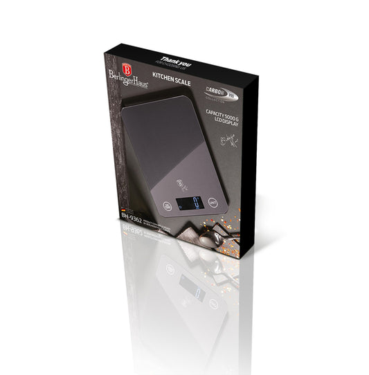 Berlinger Haus Digital Glass Kitchen Scale 5kg - Moonlight