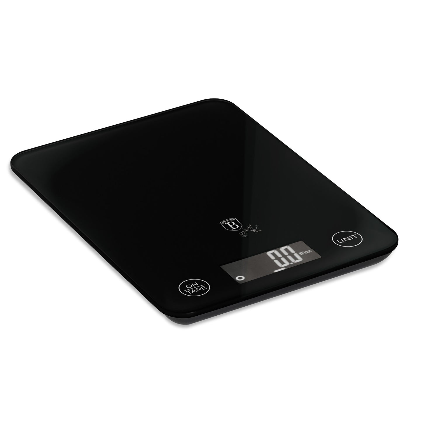Berlinger Haus Digital Glass Kitchen Scale 5kg - Matte Black