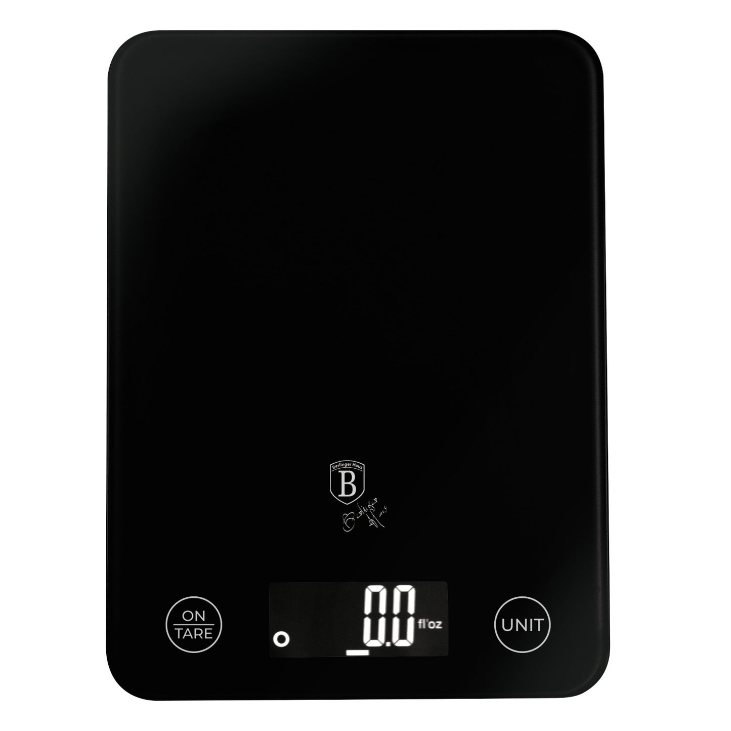 Berlinger Haus Digital Glass Kitchen Scale 5kg - Matte Black