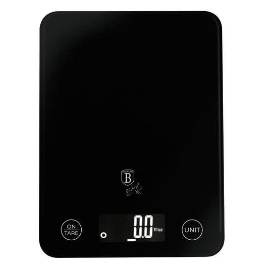 Berlinger Haus Digital Glass Kitchen Scale 5kg - Matte Black