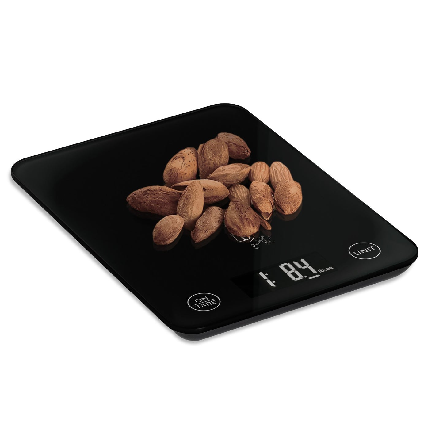 Berlinger Haus Digital Glass Kitchen Scale 5kg - Matte Black