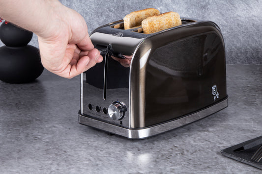 Berlinger Haus 2-Slice Stainless Steel Toaster - Royal Black