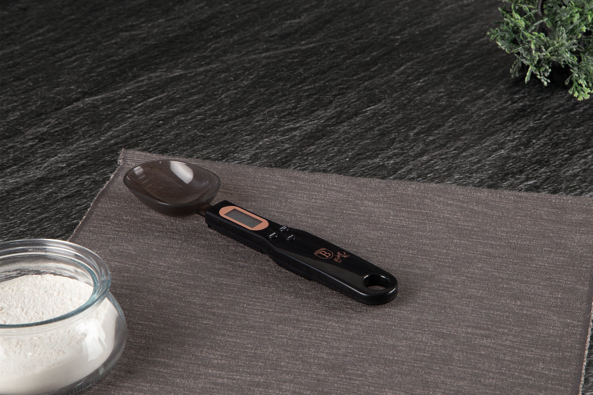 Berlinger Haus Digital Spoon Scale - Black Rose