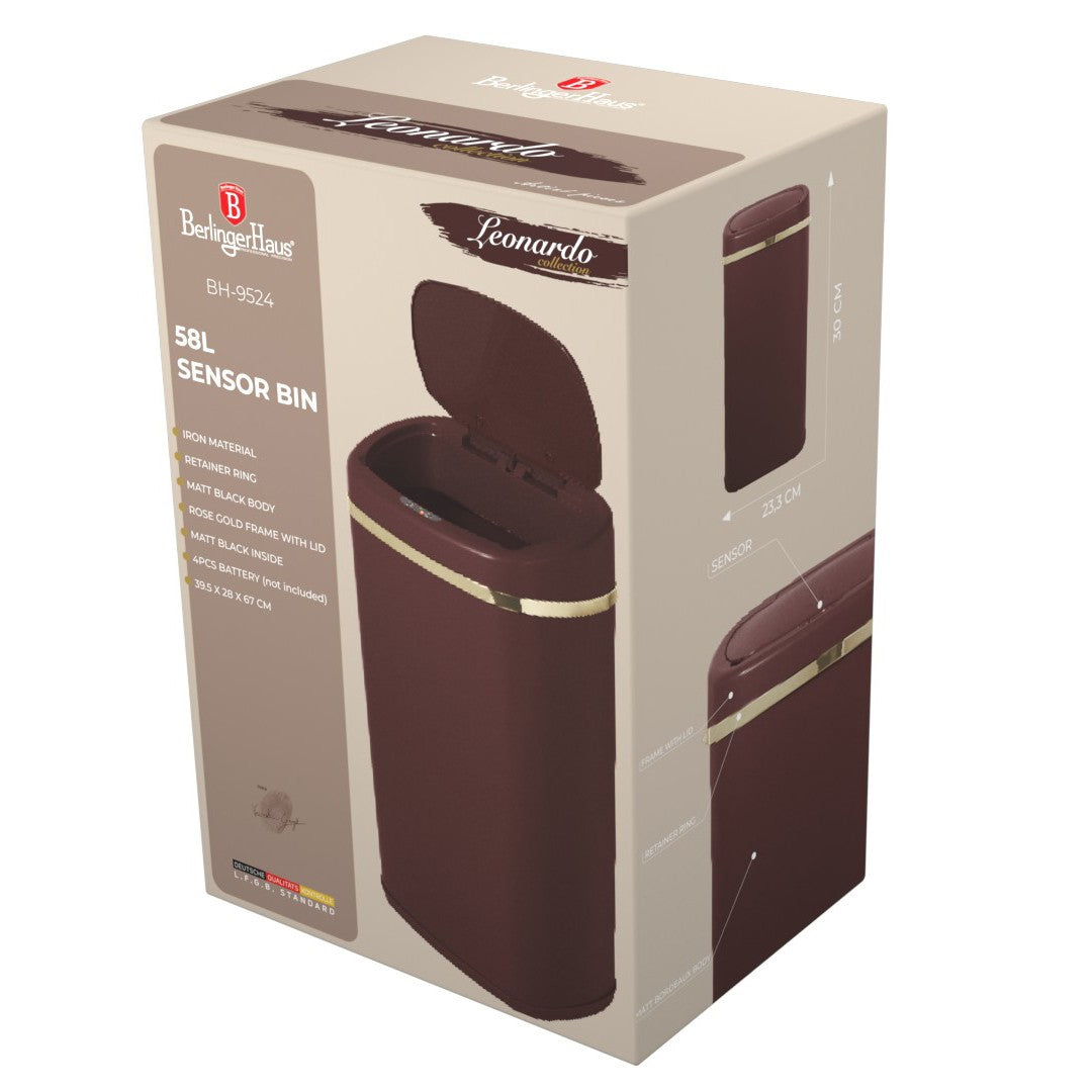 Berlinger Haus 58L Sensor Bin - Leonardo