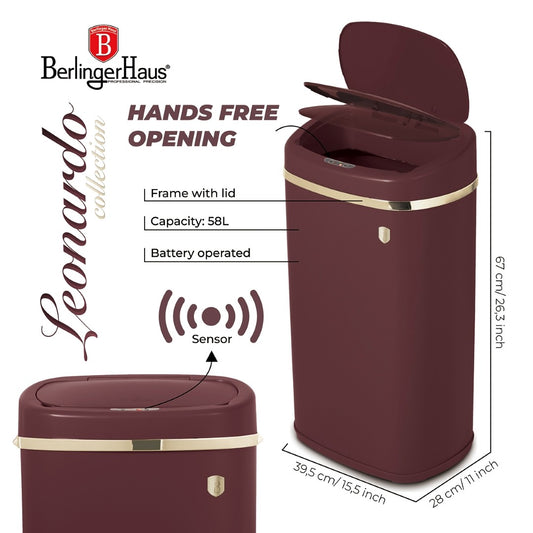 Berlinger Haus 58L Sensor Bin - Leonardo