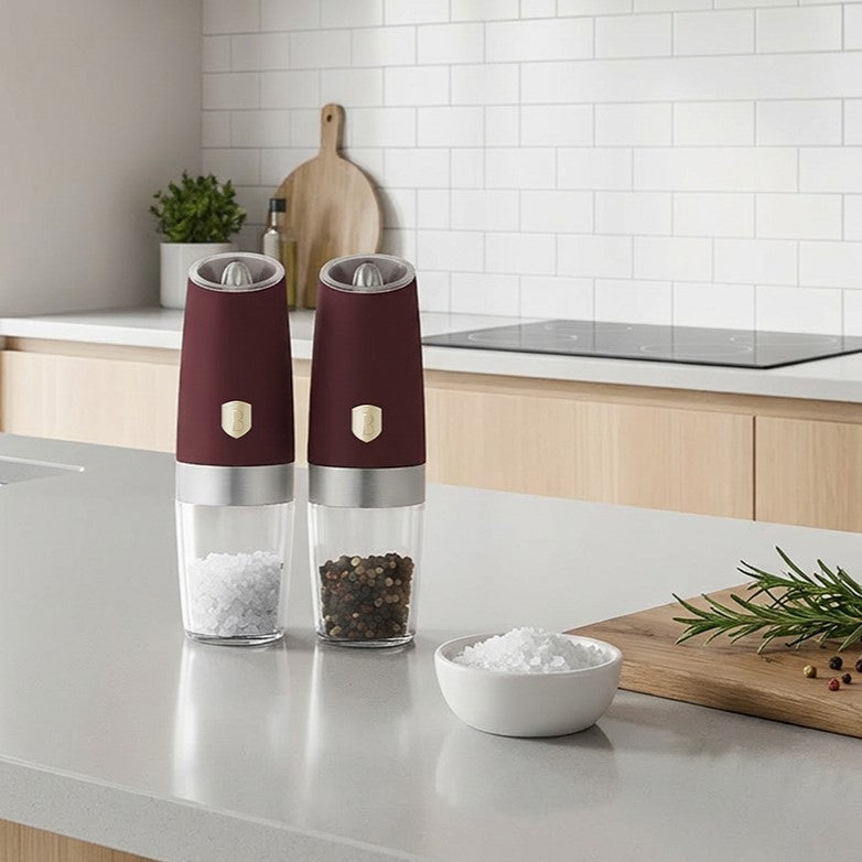 Berlinger Haus 2-Piece Gravity Pepper and Salt Mill Set - Leonardo