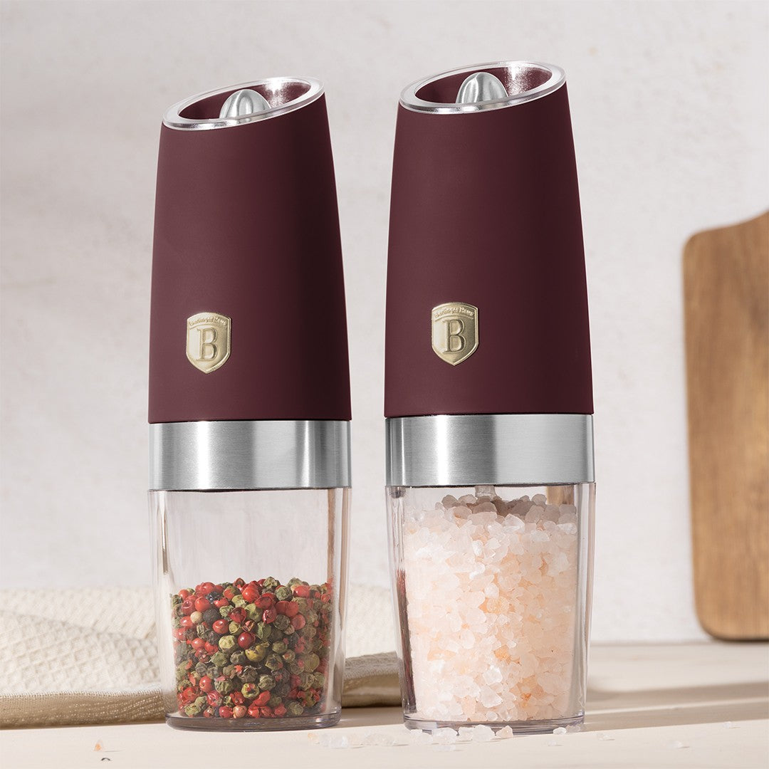Berlinger Haus 2-Piece Gravity Pepper and Salt Mill Set - Leonardo