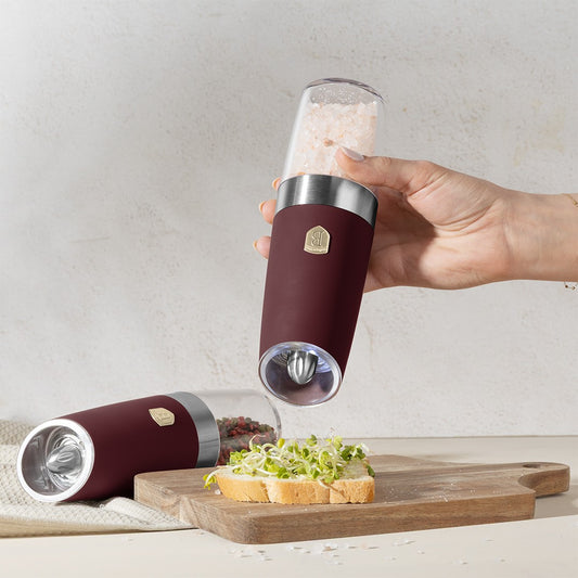 Berlinger Haus 2-Piece Gravity Pepper and Salt Mill Set - Leonardo