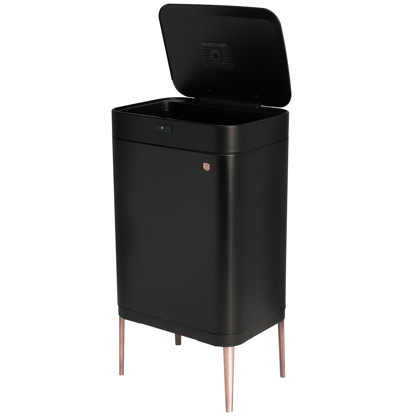 Berlinger Haus 60L Sensor Bin – Black Rose