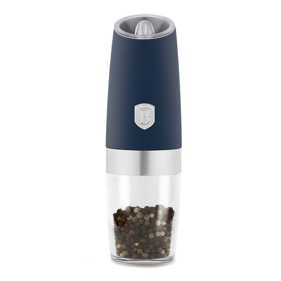 Berlinger Haus 2-Piece Gravity Pepper and Salt Mill Set - Matt Blue