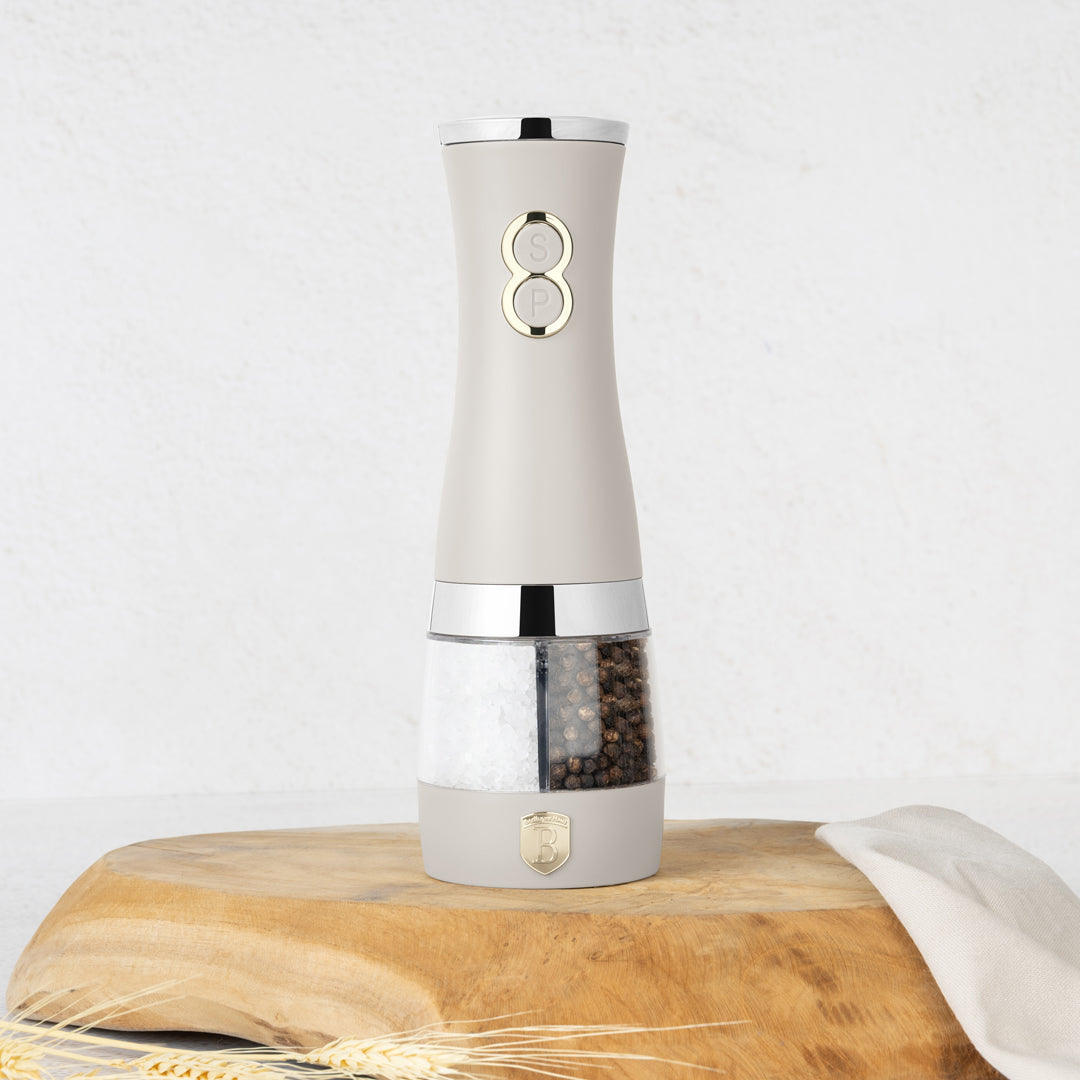 Berlinger Haus 2-in-1 Electric Pepper & Salt Mill – Sahara