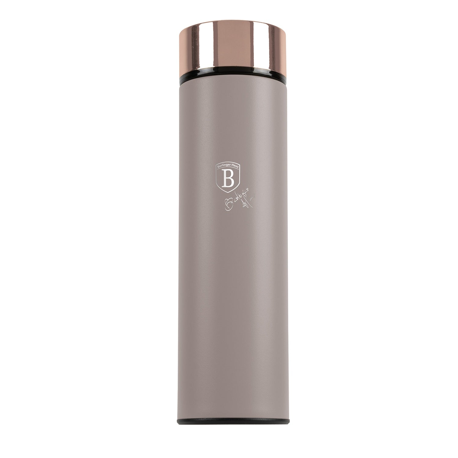 Berlinger Haus 500ml Vacuum Flask with LED Temperature Display - Taupe