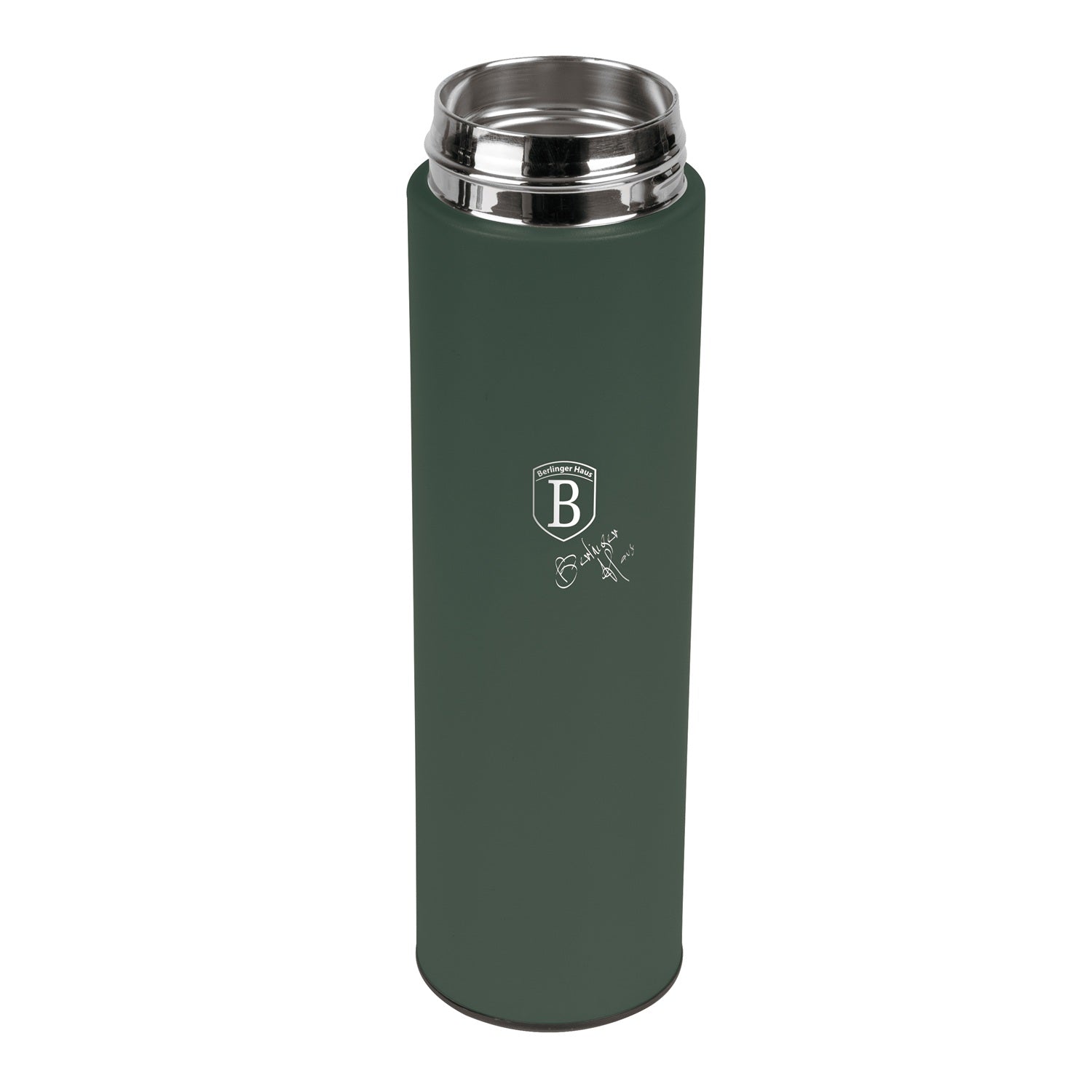 Berlinger Haus 500ml Vacuum Flask with LED Temperature Display - Matte Green