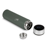 Berlinger Haus 500ml Vacuum Flask with LED Temperature Display - Matt Green