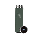 Berlinger Haus 500ml Vacuum Flask with LED Temperature Display - Matt Green