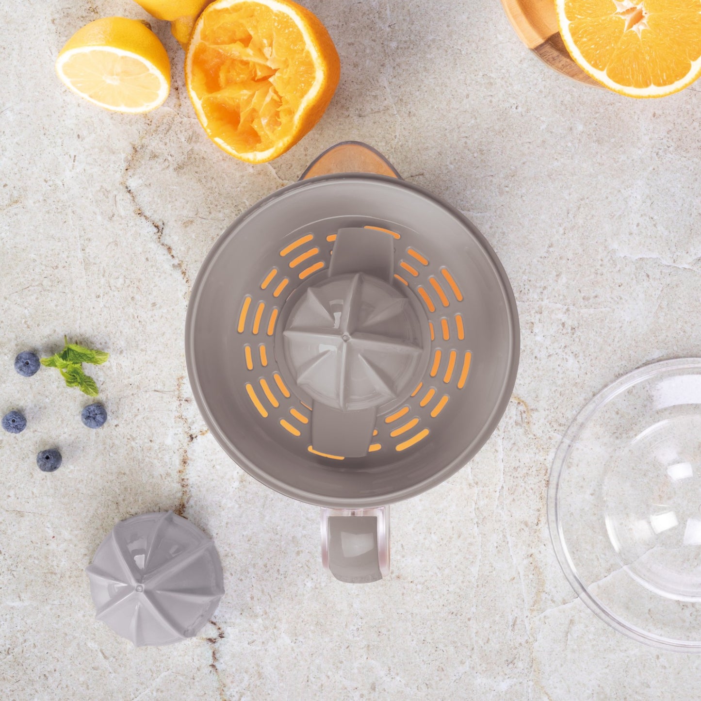 Berlinger Haus 700ml Electric Citrus Juicer - Taupe