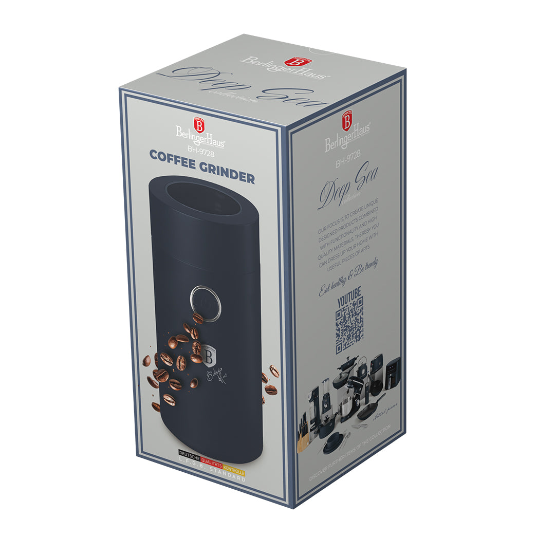 Berlinger Haus - Electric Coffee Grinder- Matt Blue