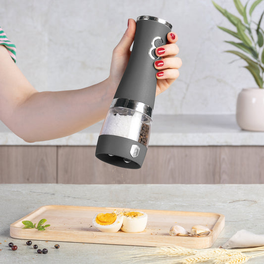Berlinger Haus 2-in-1 Electric Pepper & Salt Mill – Anthracite