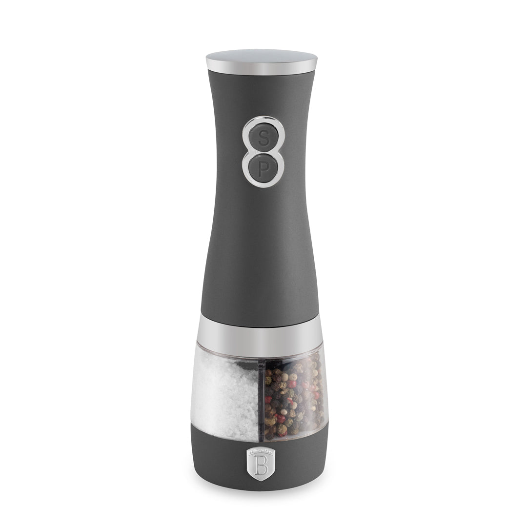 Berlinger Haus 2-in-1 Electric Pepper & Salt Mill – Anthracite