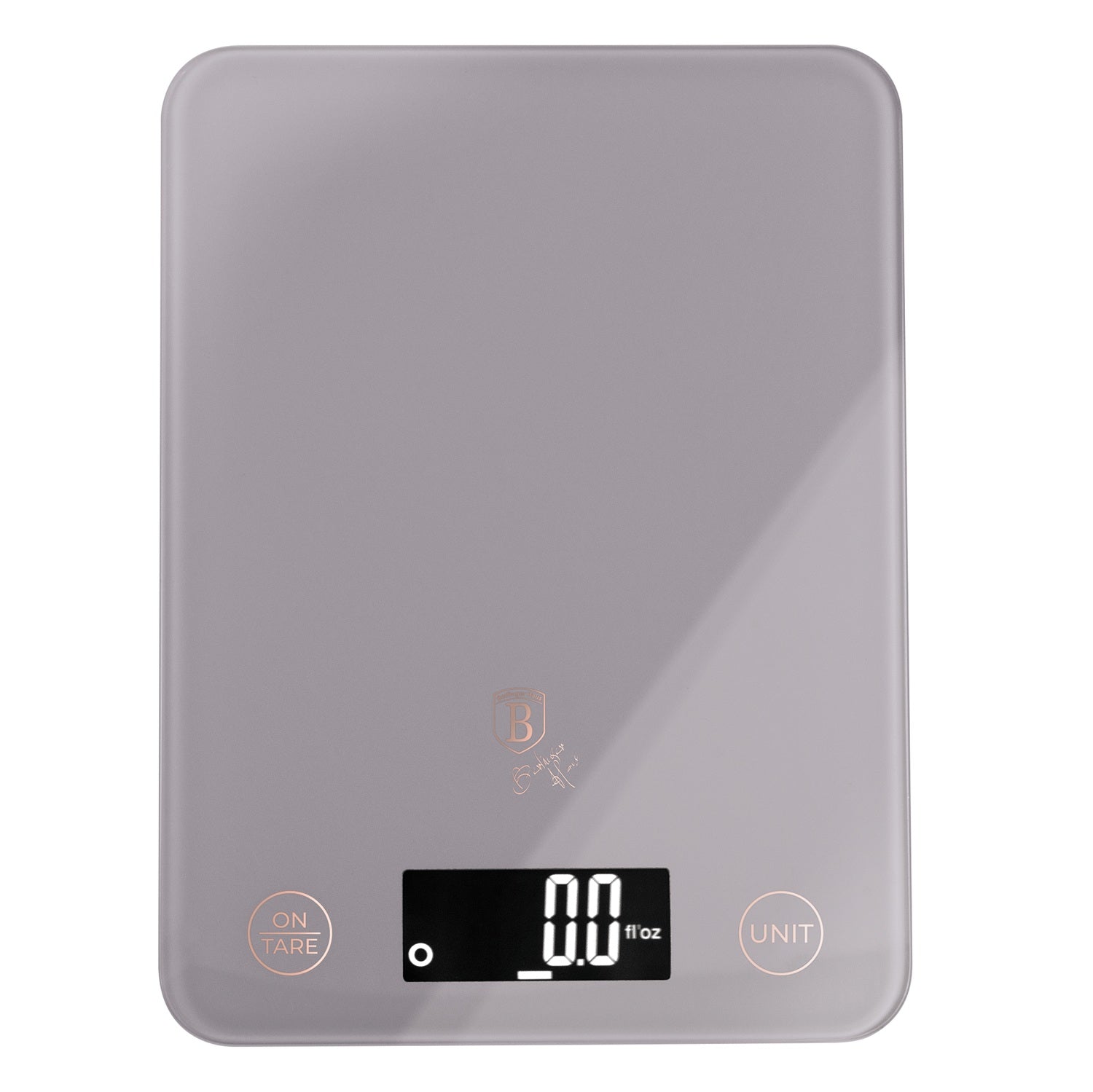 Berlinger Haus 5kg Digital Glass Kitchen Scale - Taupe