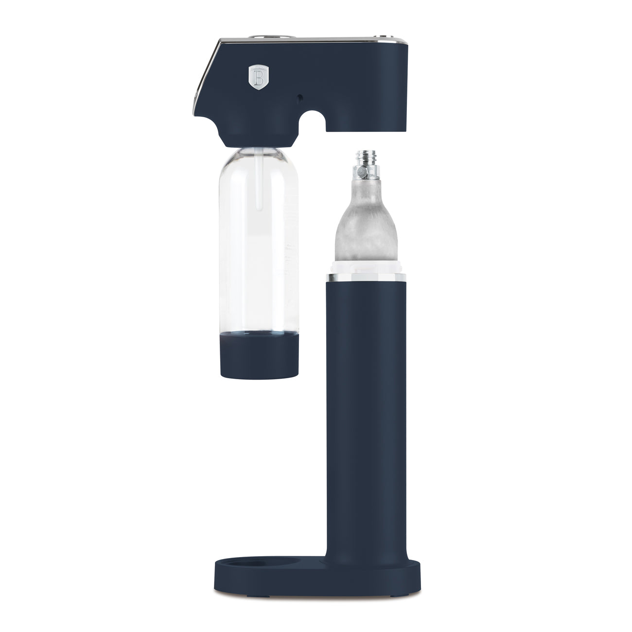 Berlinger Haus Soda Maker with 2 Bottles & Barometer - Deep Sea