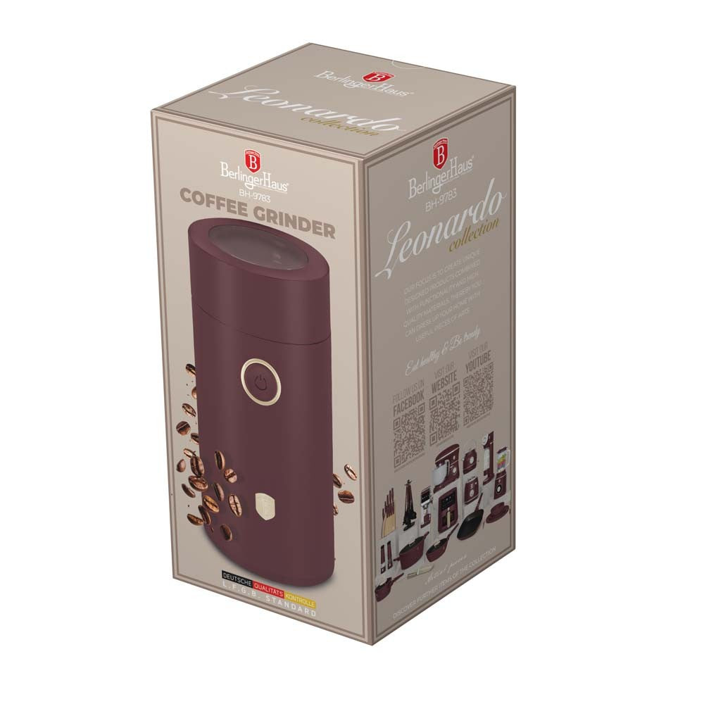 Berlinger Haus 150W Electric Coffee Grinder - Leonardo