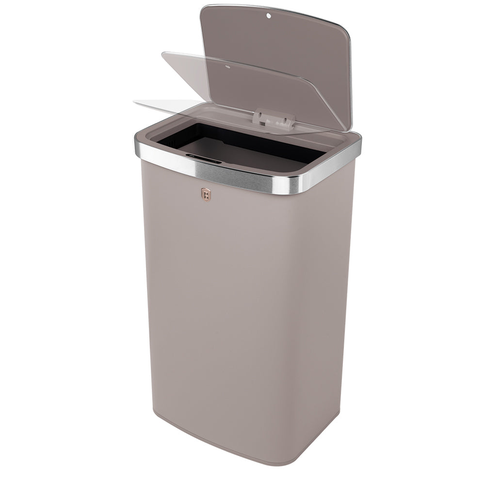 Berlinger Haus 60L Sensor Bin – Taupe