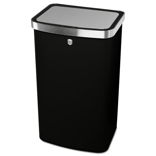 Berlinger Haus 60L Sensor Bin – Matte Black