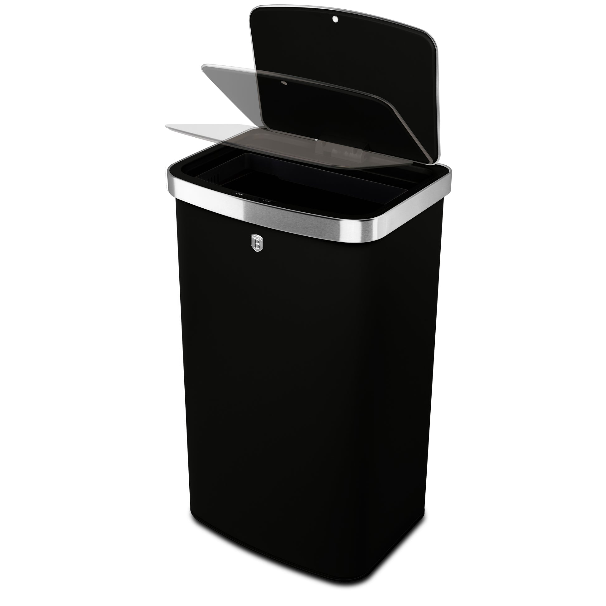 Berlinger Haus 60L Sensor Bin – Matte Black