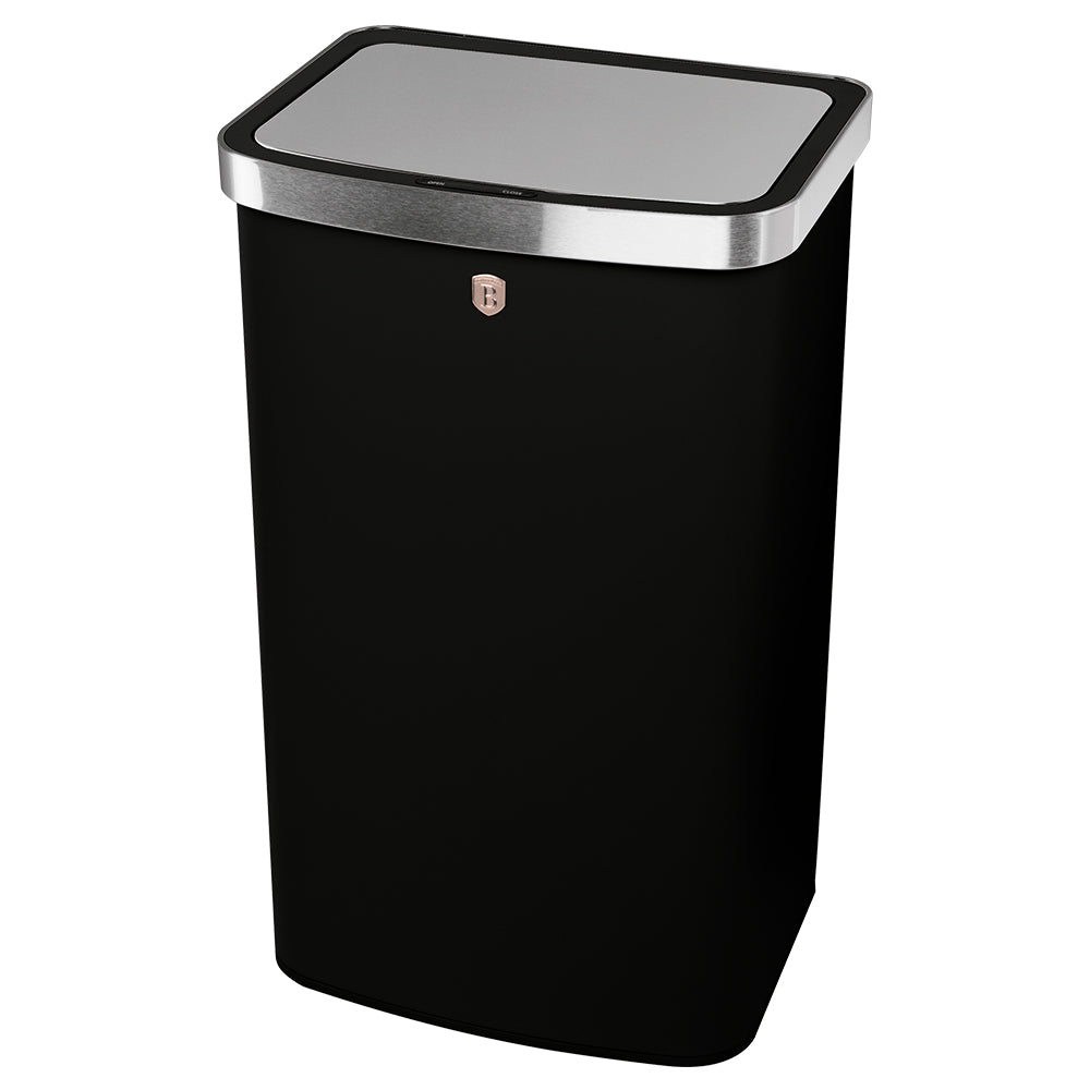 Berlinger Haus 60L Sensor Bin – Black Rose