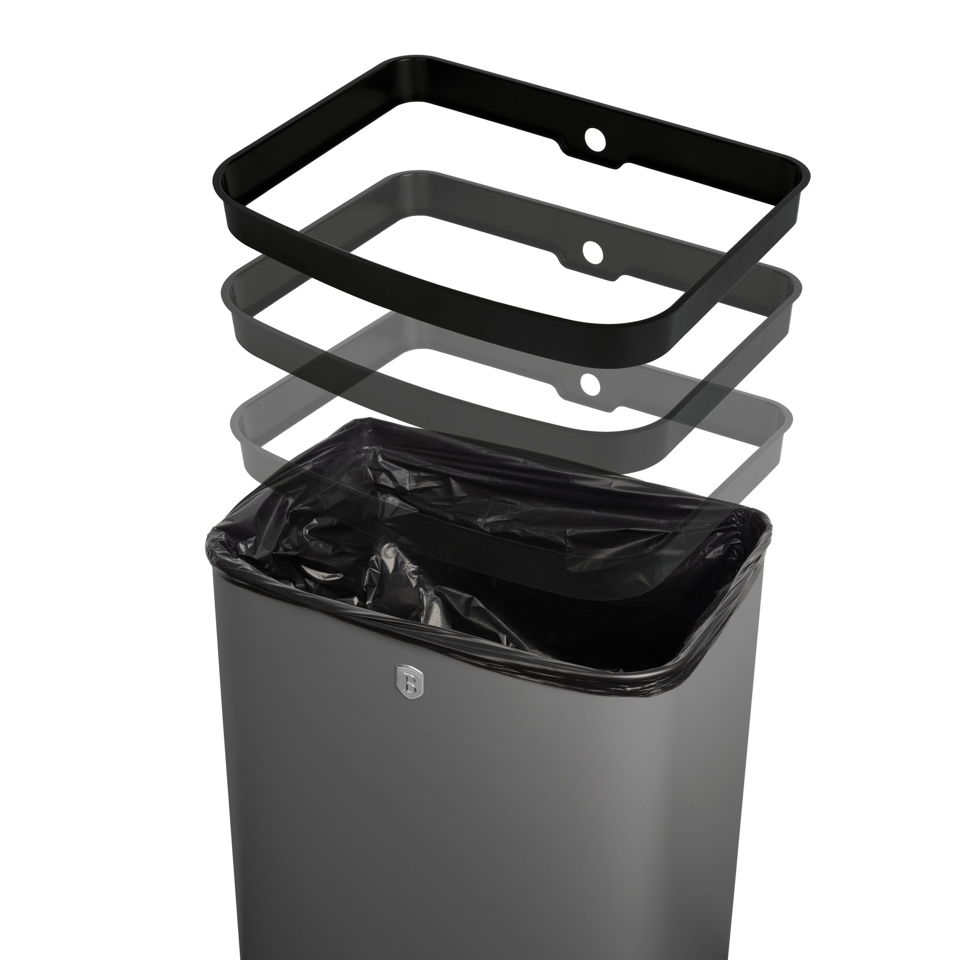 Berlinger Haus 60L Sensor Bin – Anthracite